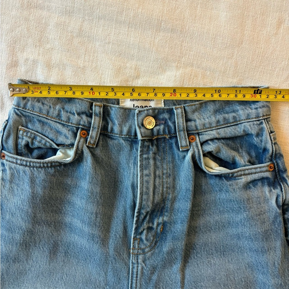 Reformation Wilder High Rise Cropped Jeans - Picture 9 of 11